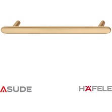 Hafele H2135 Kulp Mat Mat Altın 128MM