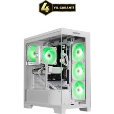Monster Tulpar TD3 V3.4.2 Intel Core Ultra 5 225F H810 Anakart 16 GB RAM 1 TB SSD RTX 5060 Windows 11 Masaüstü Oyun Bilgisayarı - Beyaz