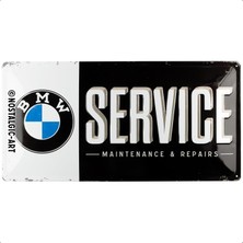 Nostalgic-Art 27010 Bmw – Servis, Sac Levha 25 x 50 cm