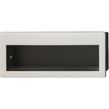 Hafele Flash Gömme Kulp Nikel Mat 86MM