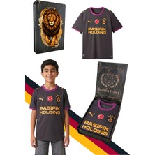 GALATASARAY ORJİNAL LİSANSLI PUMA 2026/2027 DEPLASMAN SİYAH ÇOCUK  FORMA UV KUTU HEDİYE