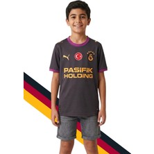 GALATASARAY ORJİNAL LİSANSLI PUMA 2026/2027 DEPLASMAN SİYAH ÇOCUK  FORMA