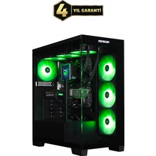 Monster Tulpar TD3 V3.3.4 Amd Ryzen 7 9700X B850 Anakart 16 GB RAM 1 TB SSD RTX 5070 Windows 11 Masaüstü Oyun Bilgisayarı - Siyah