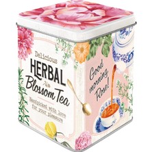 Nostalgic-Art Retro Çay Kutusu, 100 G, Bitkisel Çiçek Çayı – Çay Severler Için Hediye Fikri, Çay ve Çay Poşeti Saklamak Için, Vintage Tasarım