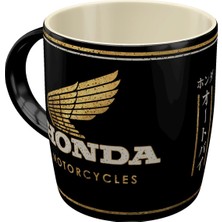 Nostalgic-Art Retro Kahve Kupası, 330 Ml, Honda Mc – Motorcycles Gold – Motosikletçiler Için Hediye Fikri, Orijinal Lisanslı Ürün (Olp), Kahve Için Seramik Fincan, Vintage Tasarım