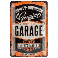 Nostalgic-Art 22238 Harley-Davidson – Garaj, Sac Levha 20 x 30 cm