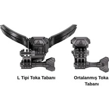 Nukrotech Aksiyon Kamera Için Kask Montaj Seti