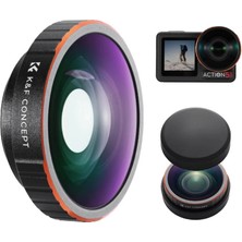 K&f Concept Osmo Action 5 Pro Için Ultra Geniş Açı Lens