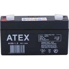 Buğz Atex Ax6-1.3 6V 1.3AH Akü