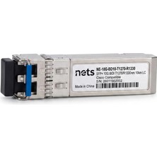 Nets Shop Nets NE-10G-BD10-T1270-R1330 Bi-Di 10G Sfp+ Modül (TX:1270/RX:1330)