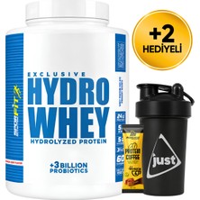 Sporfit Nutrition HydroWhey Protein Tozu 1800 Gr 60 Servis Çilekli Pasta + 3 Milyar Probiyotik + Shaker + Protein Kahve Hediyeli