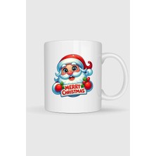 Bahriyeli Collection  Merry Christmas Yılbaşı Baskılı Kupa Bardak