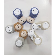 Baby By Bumbo Safari Askesuarlı 3lü Bebek Çorap