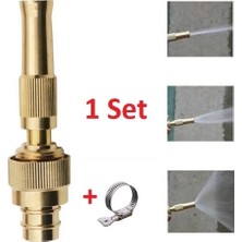 Fun And Market Buğz Ayarlanabılır Basınçlı Hortum Başlığı Gold