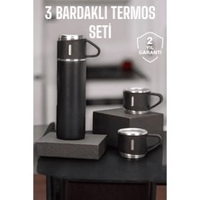 Fun And Market Buğz 500 ml Kapasiteli Taşınabilir Basınçlı Termos Seti Günlük Kullanım Için Ideal