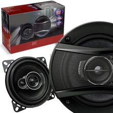 Poke 10CM Oto Hoparlör Koaksiyel 250W Tweeterli Kapaklı 2 Adet PLX-20673