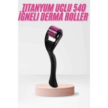 Fun And Market Buğz 540 Iğneli Derma Roller 1mm Titanyum Uçlu Saç Kaş Serum Kullanımına Uygun
