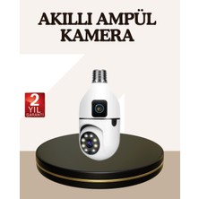 Fun And Market Buğz Iki Yönlü Sesli Wifi Kamera – Ampul Tipi Ev ve Ofis Güvenlik Kamerası