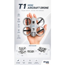 Dimute Shop T1 Mini Aircraft Drone Kameralı Headless Mod Engelden Kaçınma