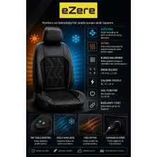 Ezere Coolseat 12V Araç Koltuk Soğutucu ve Isıtıcı Fanlı Minder 3 Kademeli