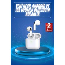 Fun And Market Buğz 4.nesil Bluetooth Kulaklık Yüksek Ses Kaliteli Dokunmatik Kontrol Özellikli