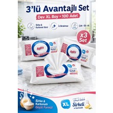 Aspirix 3'lü Paket Pratik Temizlik Güzel Temizlik Havlusu - Xl Boyut - Iz Bırakmaz - Parlak