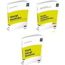 Savaş Yayınevi Vergi Hukuku Çalışma Seti 3 Kitap - Nurettin Bilici