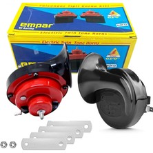 Poke Salyangoz Dadat Korna 12V 410hz 510hz Tek Fişli 2 Adet PK-6628