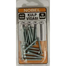 Nobel Fıx Metrik Kulp Vidası 4*30 mm 18 Li