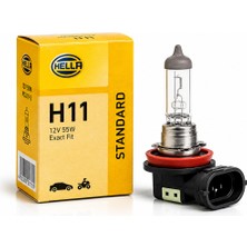 Hella H11 12V 55W Araç Sis Farı Ampulü Ece Onaylı Tek Adet