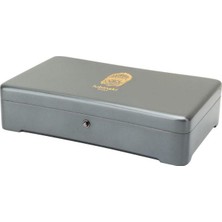 Lubinski Yeni Stil Slim Puro Kutusu Humidor Lake Gri 12's