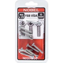 Nobel Fıx Ysb Vida (M4) 25 mm 10 Lu