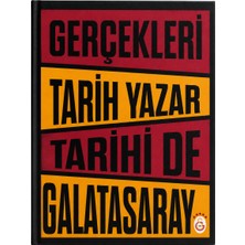 Galatasaray Lisanslı Gerçekleri Tarih Yazar Baskılı Defter - Sert Kapak Çizgili Okul Not Defteri
