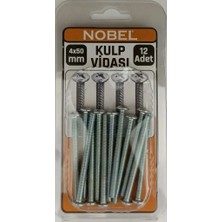 Nobel Fıx Metrik Kulp Vidası 4*50 mm 12 Li