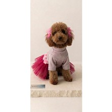 Empressco Büyük Irk Kedi Köpek Pembe Tütü Elbise, Şık ve Rahat Giyim Tercihi