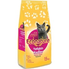 Econature Tavuklu Yetişkin Kedi Maması 15 kg
