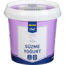 Metro Chef Süzme Yoğurt 900 G (3'li Paket)