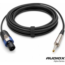 AUDIOX Alpha Series Speakon Jak Hoparlör Kablosu 2x1,5 mm Spekon Pasif Kabin Kablosu