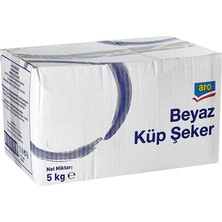 Aro Dökme Küp Şeker 5 kg (7'li Paket)