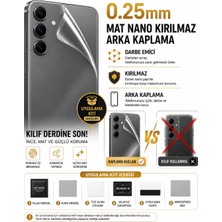 Astakos Oppo Reno 8 Uyumlu 0.25MM Mat Parmak Izi Leke Tutmaz Nano Kırılmaz Darbe Emici Telefon Arka Kaplama