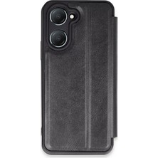 Flzdgnkr Newface Vivo Y18 Kılıf Flip Cover - Siyah