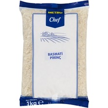 Metro Chef Basmati Pirinç 1 kg (5'li Paket)