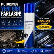Duolight Motor Temizleme Spreyi 500 ml Yağ ve Gres Çözücü Güçlü Motor Temizleyici