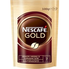 Nescafe Gold Çözülebilir Kahve Eko Poşet 100 G (8'li Paket)