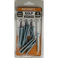 Nobel Fıx Metrik Kulp Vidası 4*40 mm 15 Li
