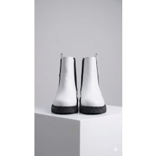Centilmen Post Deri Kalın Tabanlı Fermuarlı Postal Bot 5110