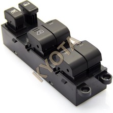 Cam Kaldırma Düğmesi Ön Sol 4 Lü Qashqai 4x4 07- Kyota