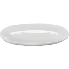 Güral Porselen Ent Otel Kayık Tabak 39CM (7'li Paket)
