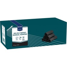 Metro Professıonal Delikli Kömür 10 kg (2'li Paket)
