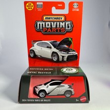 Matchbox 2024 Toyota Yaris gr Rally2 Moving Parts 1/64 Model Araba